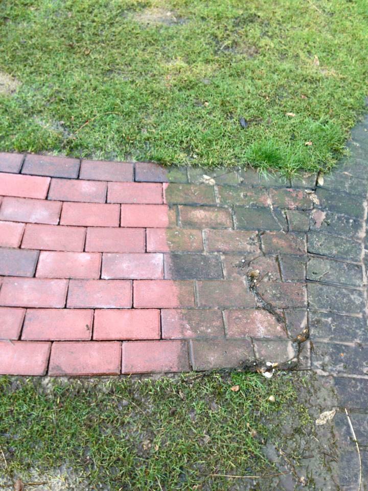 pressure washing, brick cleaning,
