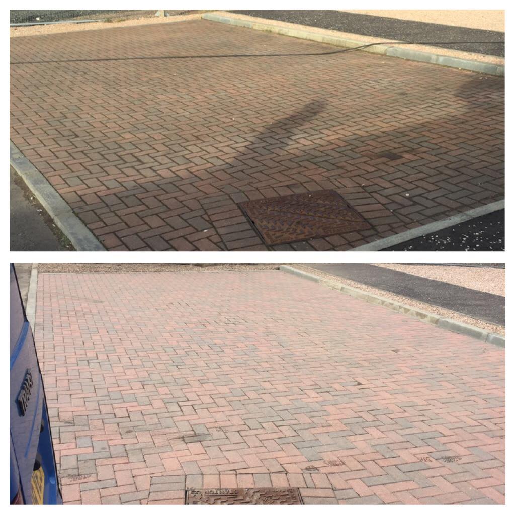driveway cleaning, pressure washing