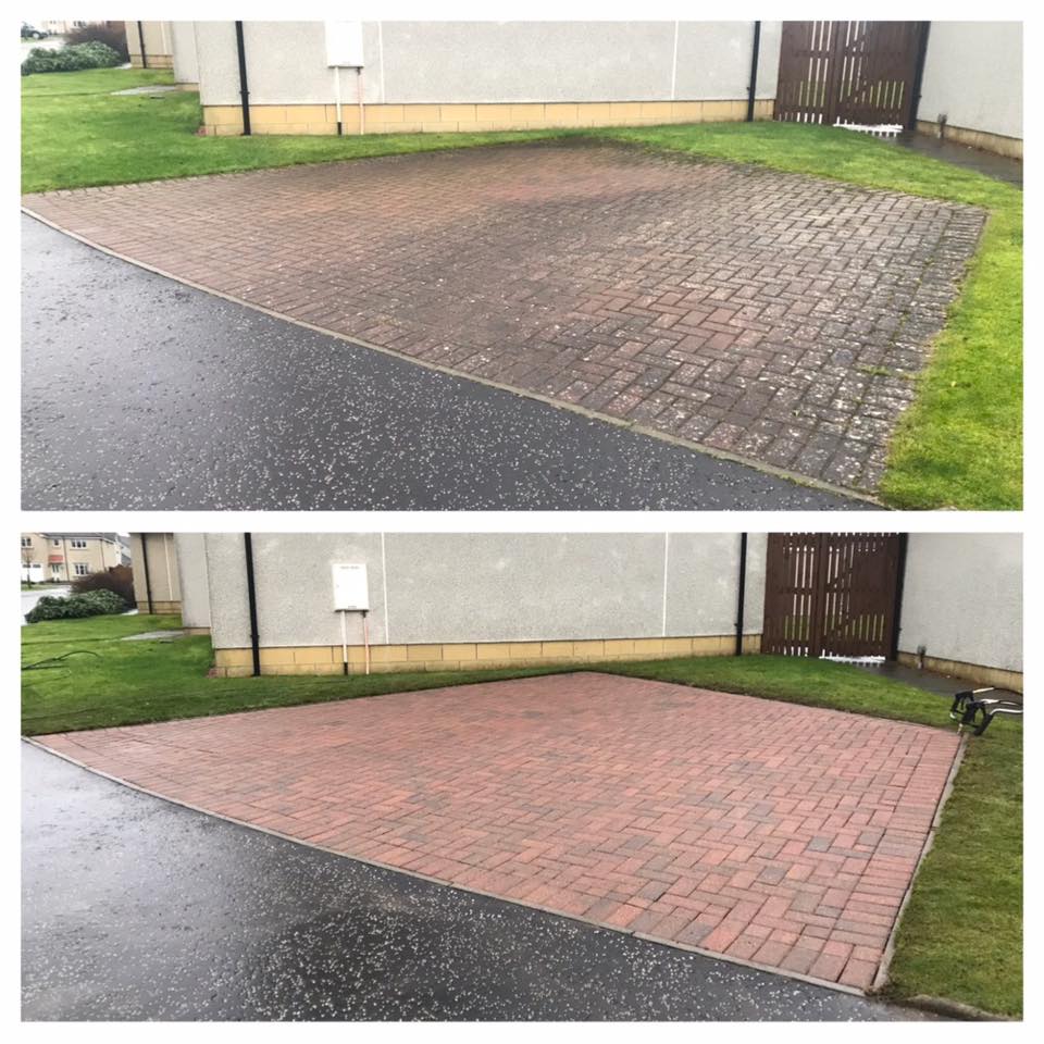 driveway cleaning, pressure washing
