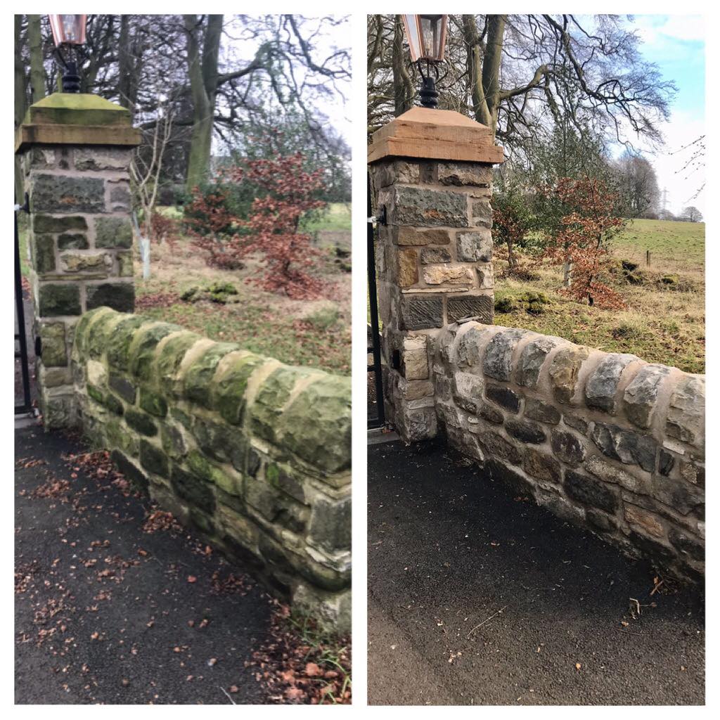 pressure washing, brick cleaning, stone cleaning