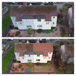 roof cleaning, moss removal