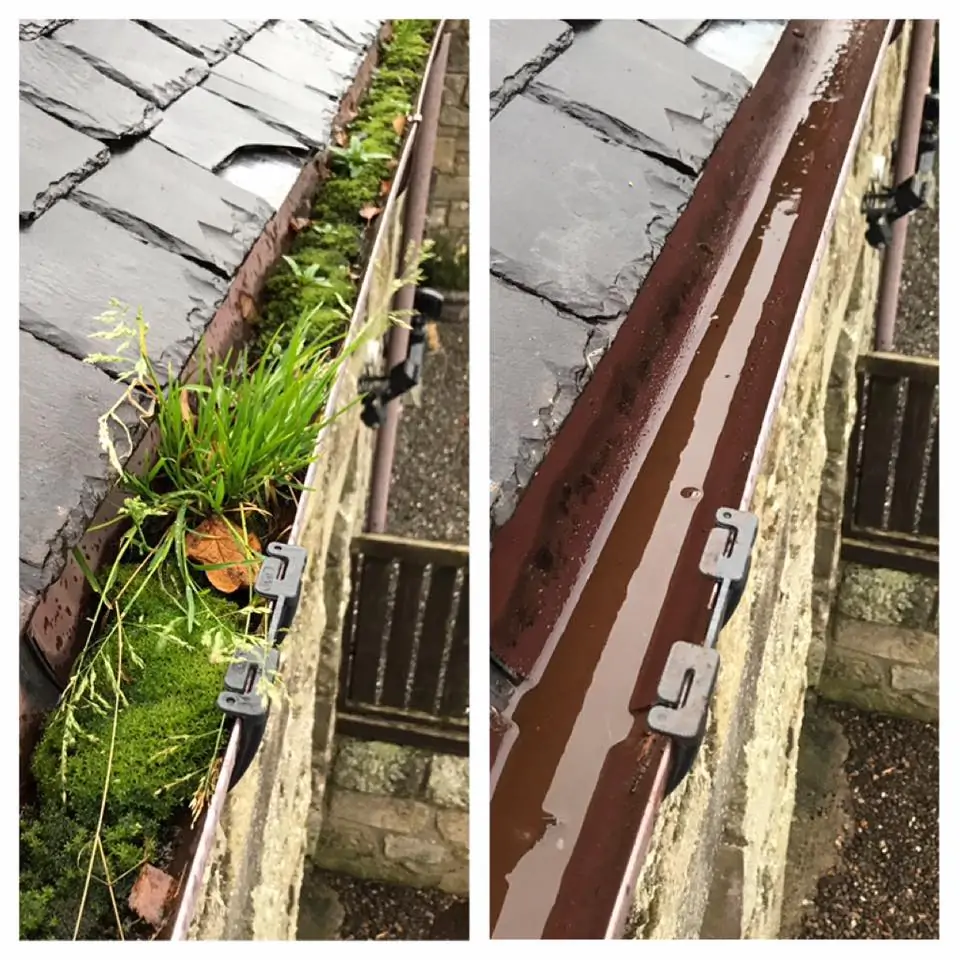 Gutters cleaning in Fife